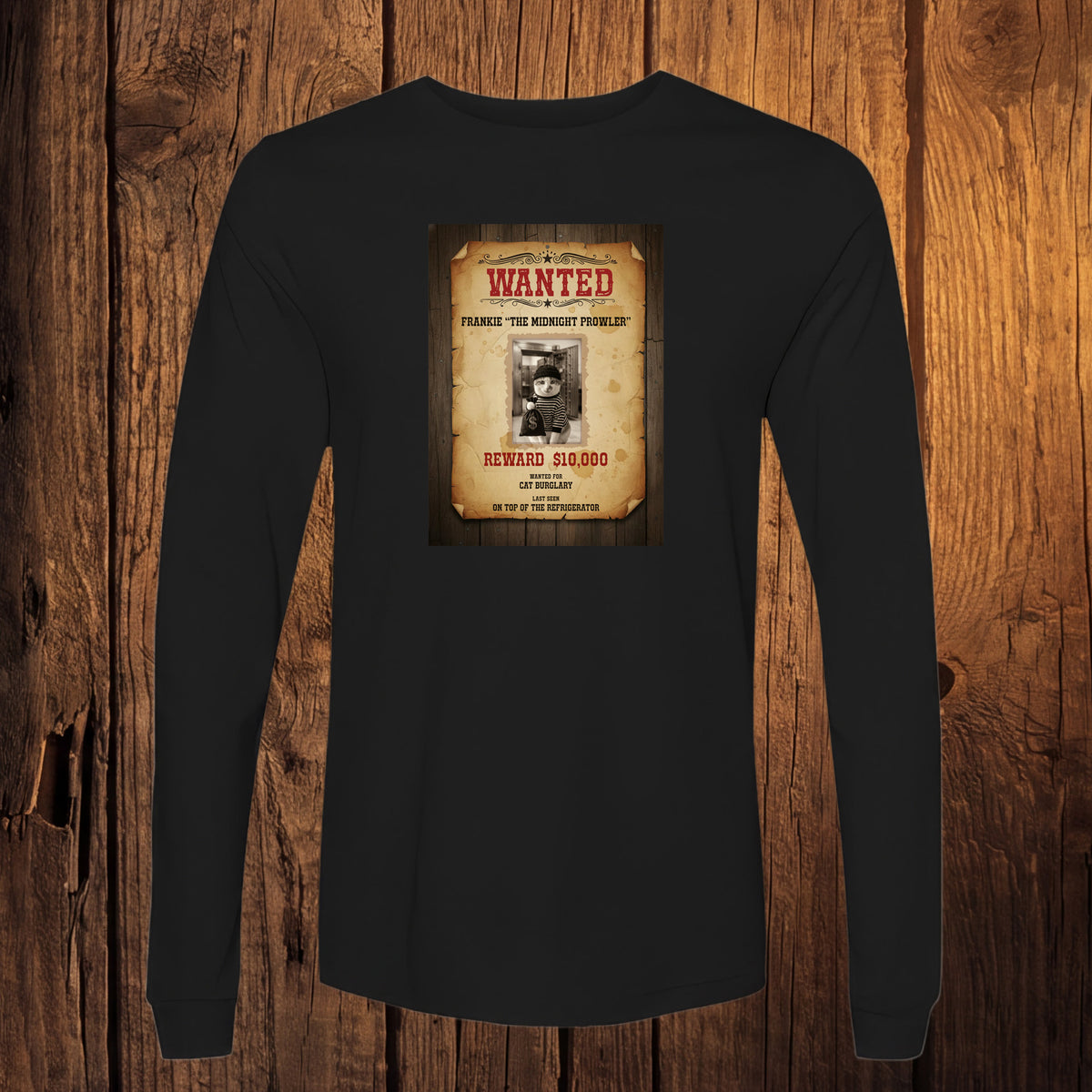 MOST WANTED LONG SLEEVE TEE