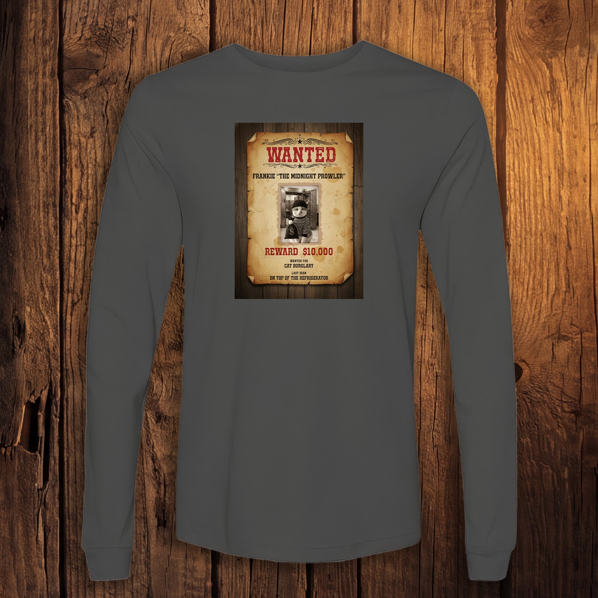 MOST WANTED LONG SLEEVE TEE