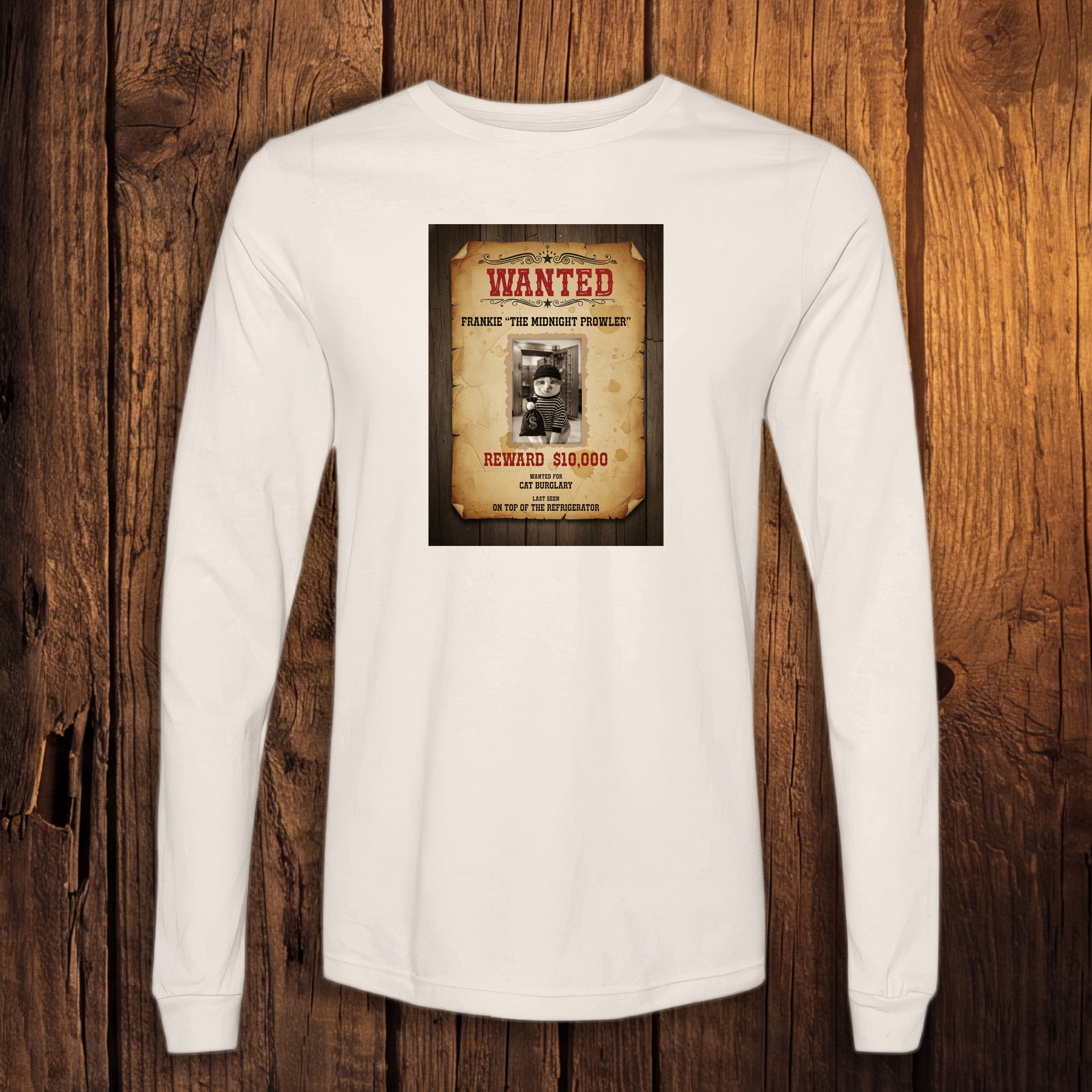 MOST WANTED LONG SLEEVE TEE