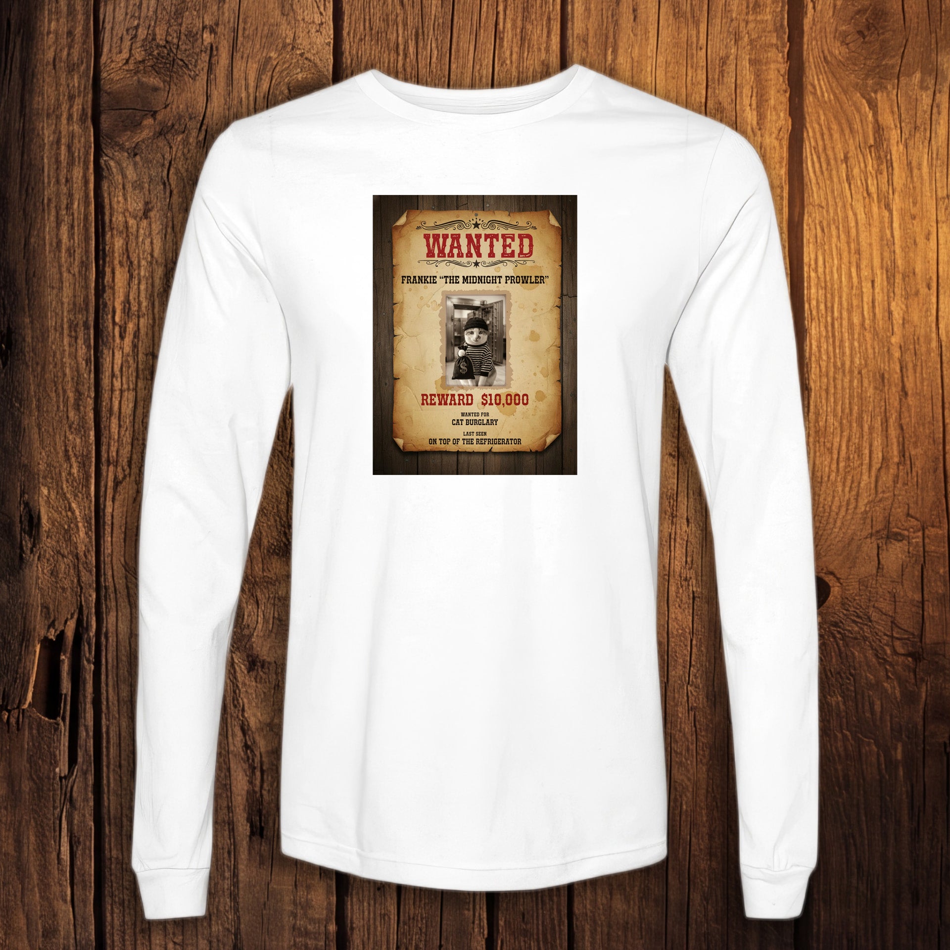 MOST WANTED LONG SLEEVE TEE